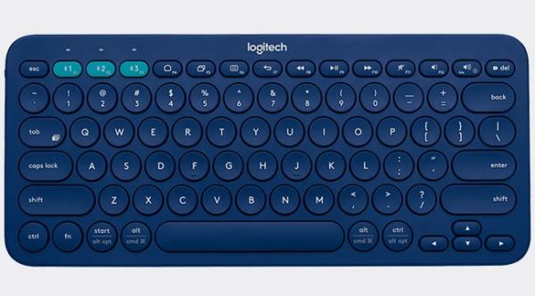 Logitech K380 Multi Device Azul